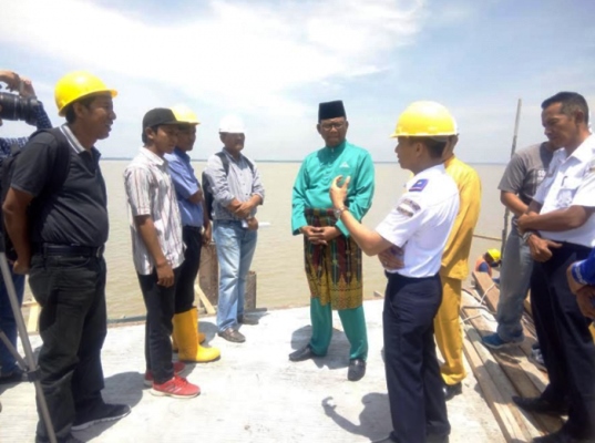 Pemkab Rohil Bangun Pelabuhan Bertaraf Internasional di Bagansiapiapi