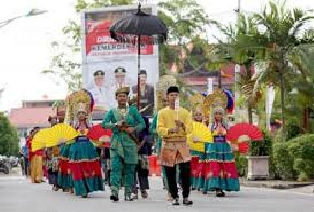Bupati Inhil HM Wardan Buka Culture Carnival