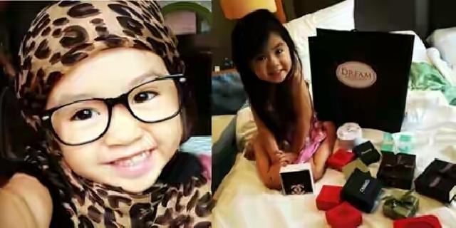 Bocah Kecil Imut dan Cantik ini Kekayaannya Bisa Bikin Kamu Iri 