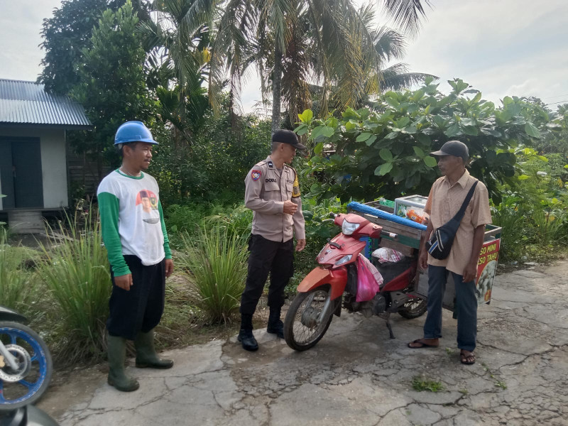 Sosialisasi Pemilu Damai, Polsek Tempuling Harapkan Hal ini