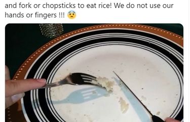 Sebut Makan Nasi Tak Boleh Pakai Tangan, Ahli Etiket Ini Ramai-ramai Diserang Netizen Asia