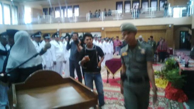 Wartawan Inhil Diusir Satpol PP Saat Liput Acara Bupati