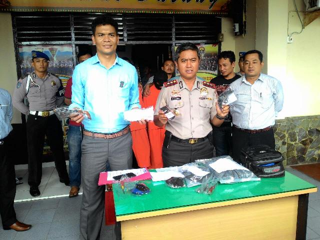 Polres Inhil Ringkus Empat Pelaku Curas