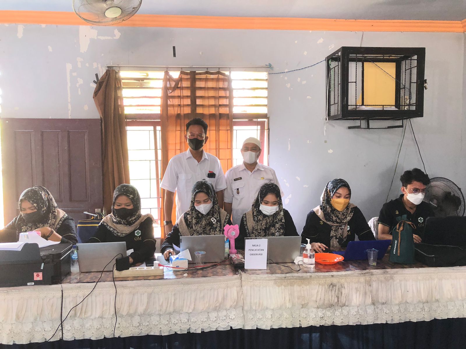 Vaksin dari Kadin Riau dan OJK untuk Inhil Diserbu Masyarakat