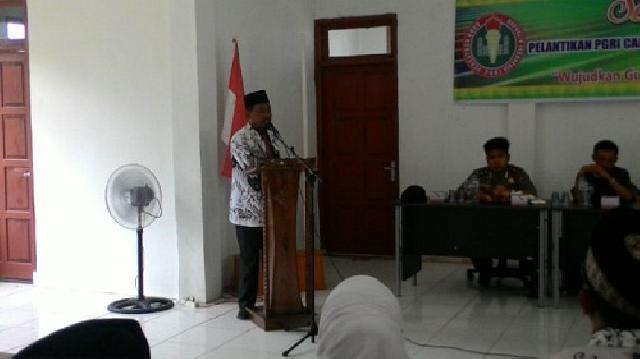 Ketua PGRI Rohil:Guru Tidak Perlu Risih Akan Masalah Kebutuhan dan Kesehatan