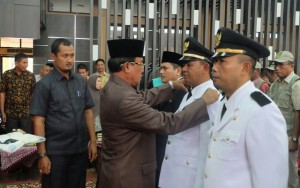 Bupati Inhil Lantik 13 Pejabat Eselon III dan IV