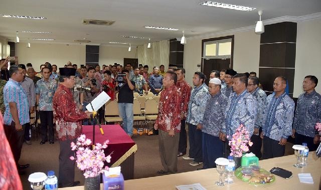 Bupati Inhil Kukuhkan Forum Pembangunan Kebangsaan Priode 2016-2019