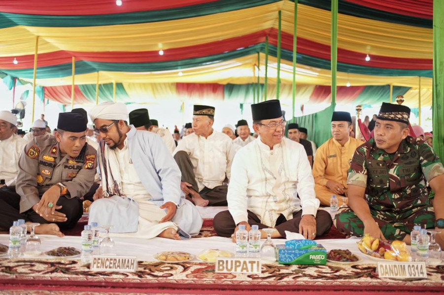 Peringati Maulid Nabi Muhammad SAW, Bupati HM Wardan Ajak Masyarakat Teladani Akhlak Mulia Rasululla