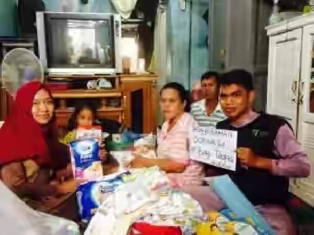 Terlahir Tanpa Batok Kepala, Kondisi Taufik Membaik dan Boleh Pulang