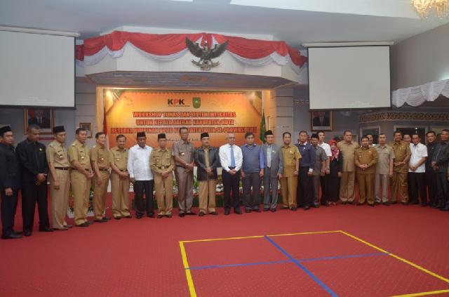 Wabup Inhil Ikuti Workshop Tunas dan Sistem Integritas Dari KPK