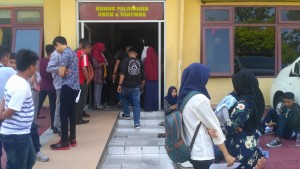 Jelang Pendaftaran CPNS, Pengurusan SKCK di Polresta Pekanbaru Meningkat