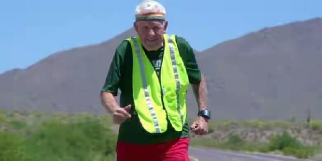 Kakek 93 Tahun Sukses Berlari Lintasi Amerika Serikat