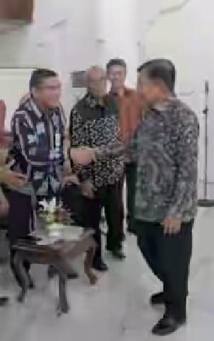 Dirut BRK Sebagai Top Leader on CSR Commitment Diterima Wakil Presiden Bertatap Muka