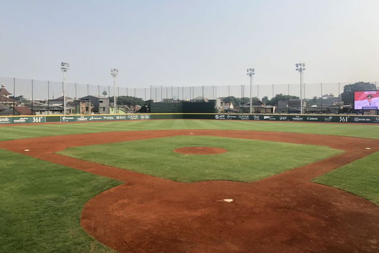 Dibangun 4 Bulan, Lapangan Baseball di Rawamangun Siap untuk Asian Games