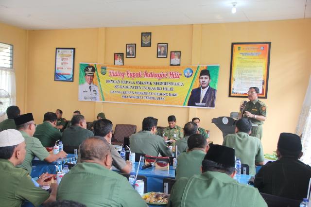 Wardan Butuh Masukan dan Kritikan Kepala Sekolah