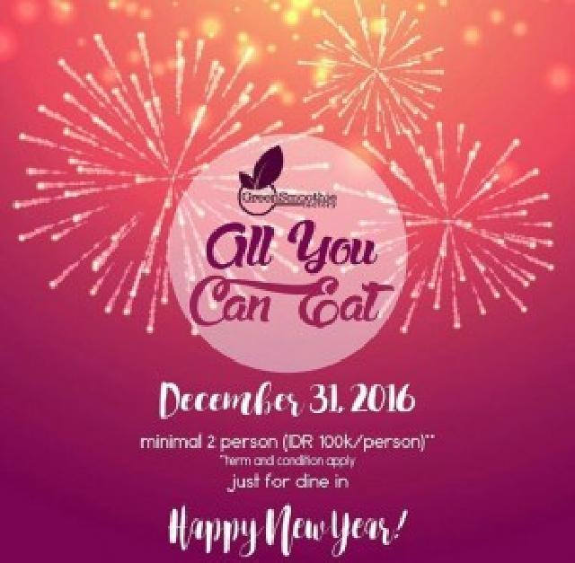 Rayakan Tahun Baru dengan Hidup Sehat di Green Smoothie Factory Pekanbaru