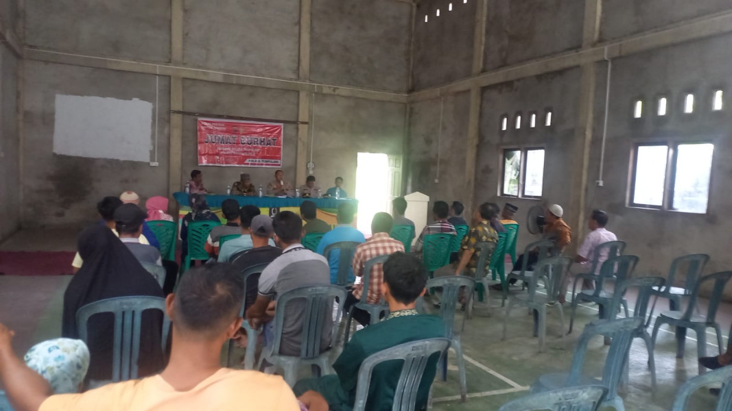 Kapolsek Tempuling AKP Osben Samosir: Jangan Bakar Lahan dan Racun Ikan