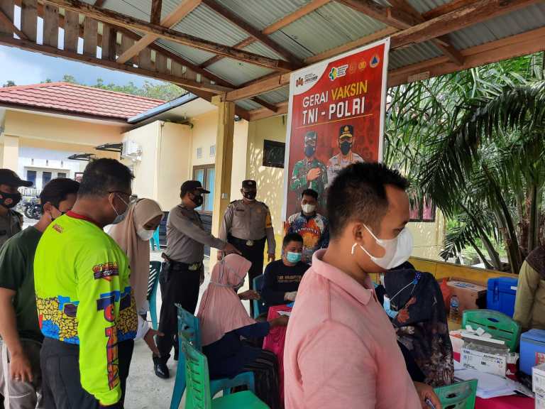 444 Warga Datangi Kantor Polsek Hulu Kuantan