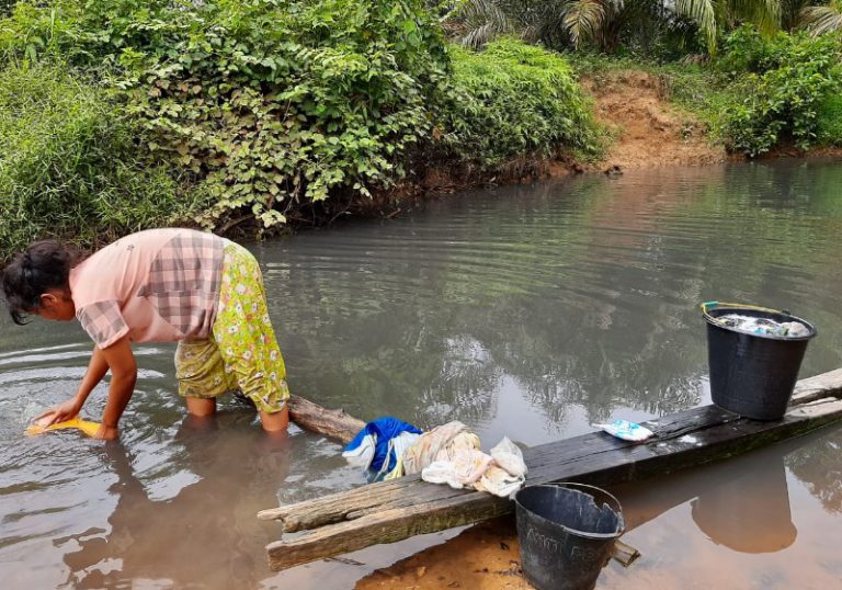 PT RAPP Cemari Sungai Batang Tangian, Air Jadi Hitam dan Berlendir