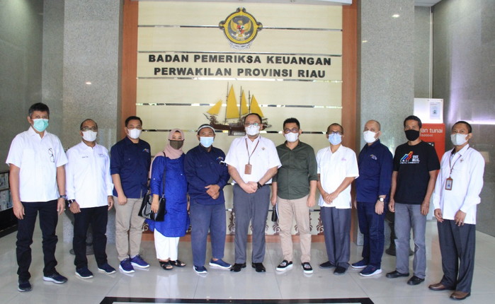Tiga Asosiasi Perusahaan Pers Datangi BPK Riau