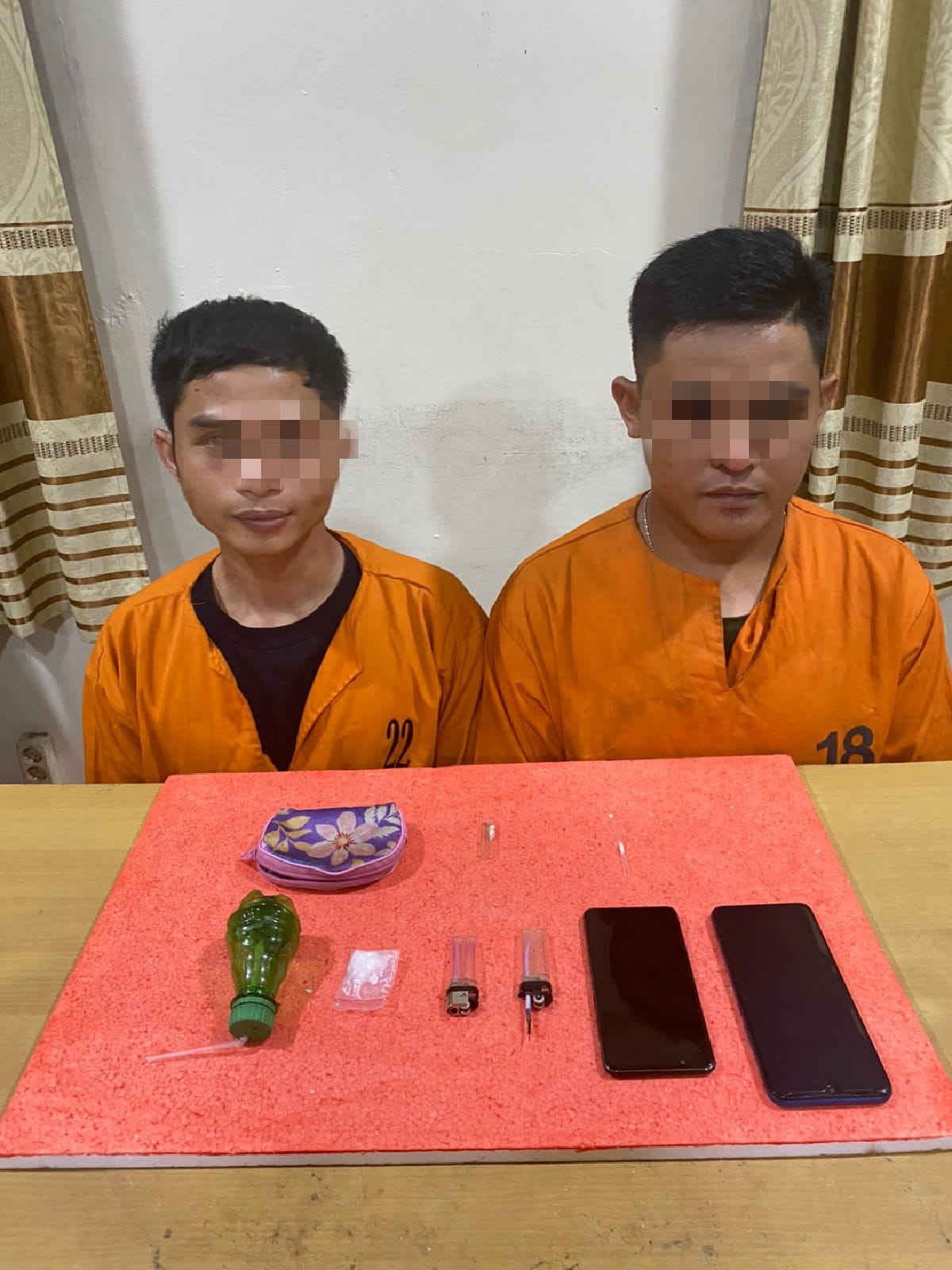 Dua Pelaku Shabu di Indragiri Hilir Dibekuk Polisi