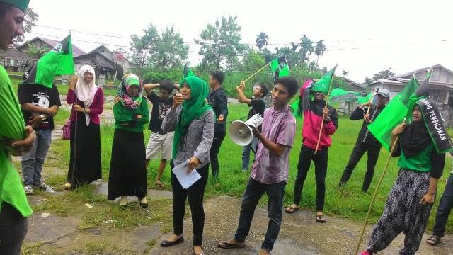 HMI Tembilahan: Jika Tidak Ada Solusi, Akan Kami Duduki Kantor PLN