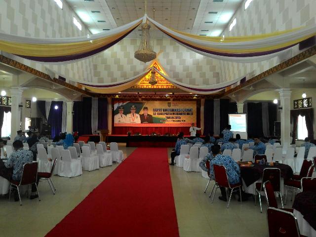 Rakor Camat se Inhil, Camat Pelangiran Raih Penghargaan Camat Terbaik