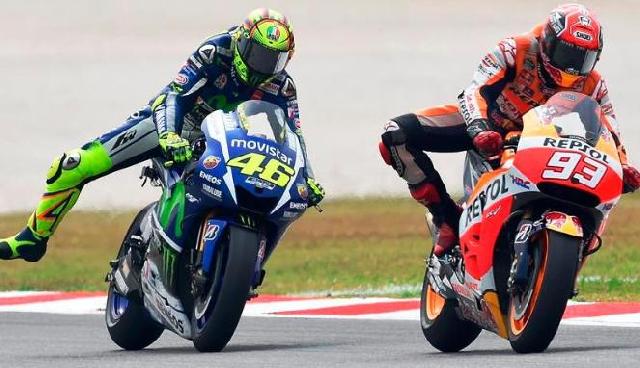 Dua Musim Beruntun Rossi Dibuat Tak Berkutik oleh Marquez