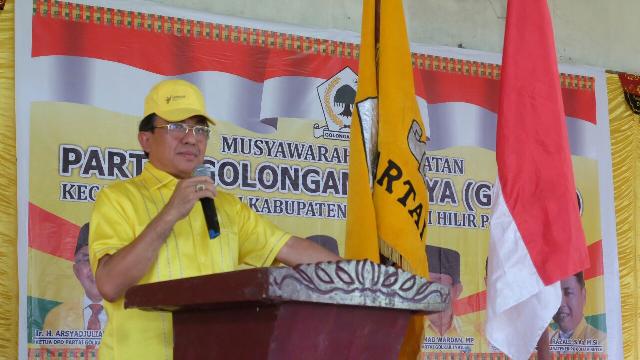 Partai Golkar Inhil Berazam Kembalikan Kejayaan di Pemilu Nanti