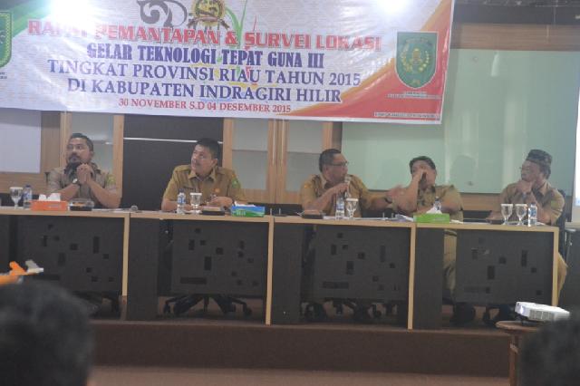 Persiapan Administrasi TTG Provinsi Riau di Inhil Capai 80 Persen