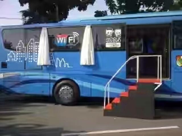 Bus TMP Pasang Wifi Gratis untuk W