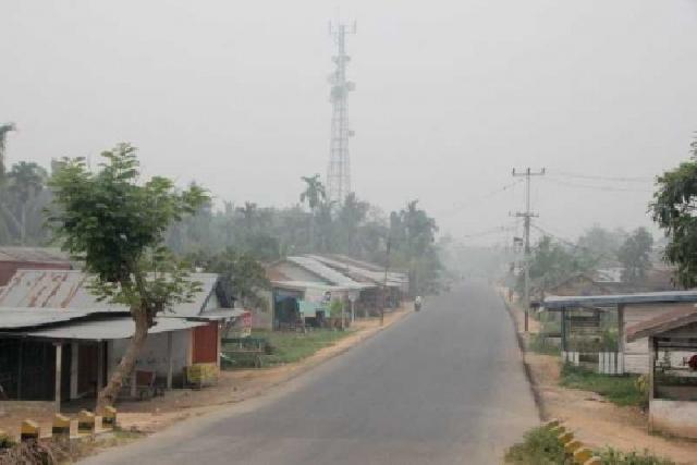 Warga Pinta Pemda Inhil Batasi Tonase Kendaraan yang Menlintas Ruas Jalan Tempuling-Rumbai