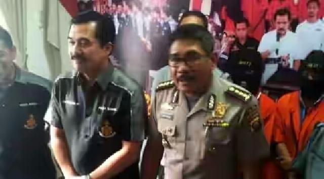 Polisi Tangkap Polisi di Palembang