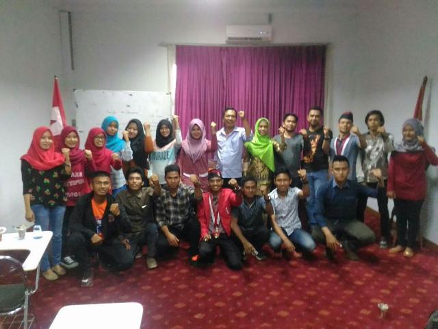 GMNI Komisariat Dwilogi Fakultas Fisipol UIR Cabang Pekanbaru Gelar Pekan Penerimaan Anggota Baru 