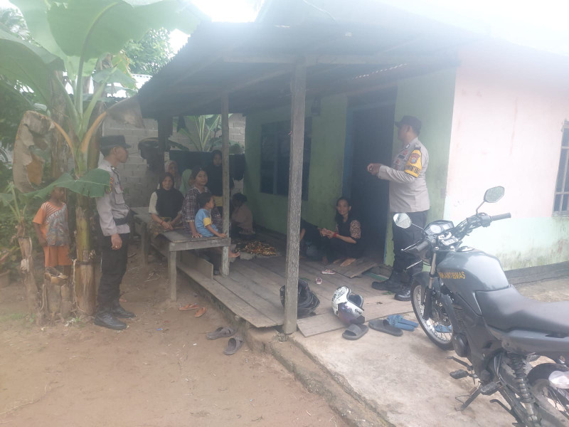 Sampaikan Pemilu Damai, Ini Pesan Kapolsek Tempuling