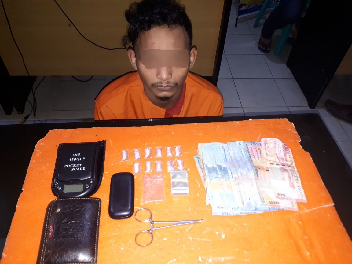 Polisi Inhil Kembali Tangkap Pelaku Narkotika Jenis Sabu-sabu