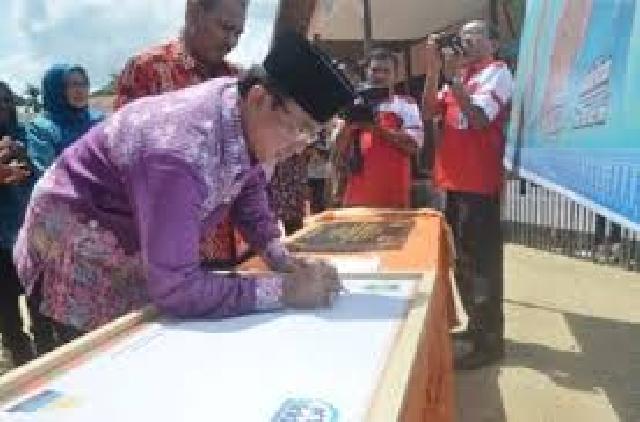 Realisasi Program Presiden, Pemkab Inhil Canangkan Kampung KB