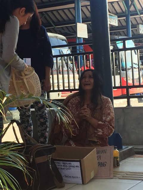 Artis Rita Hasan Jadi Pengemis