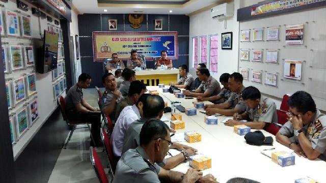 Hari Ini Polres Inhil Ikuti Sosialisasi Tax Amnesty Dari KKP Cabang Tembilahan