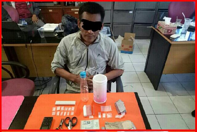 Hari Ini, di Inhil Dua Orang Bandar Narkoba Jenis Sabu Ditangkap 