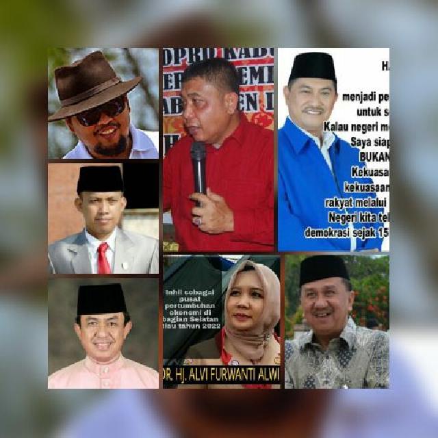Berikut Nama-nama Calon Kandidat Yang Diisukan Maju Pilkada Inhil Nanti