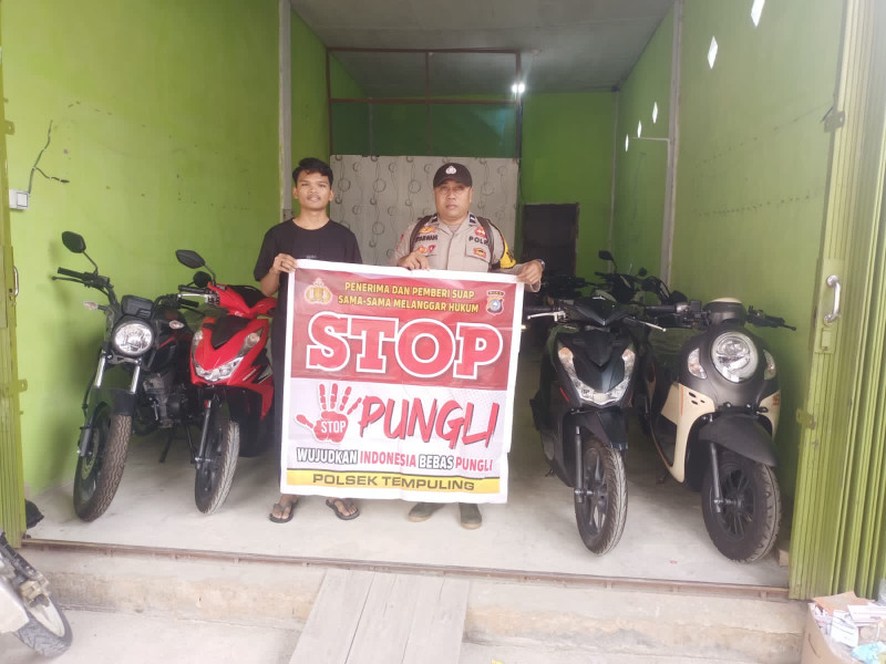 Kapolsek Tempuling AKP Osben Samosir Pinta Masyarakat tidak Lakukan Pungli