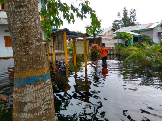 Bupati Inhil Instruksikan BPBD Dirikan Posko Siaga Banjir di Kecamatan Batang Tuaka
