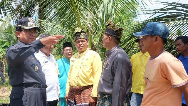 Sejumlah Pembangunan Prasarana Publik Desa Sungai Undan Ditinjau Bupati
