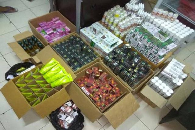 Ribuan Obat Tanpa Izin Edar Disembunyikan di Vihara