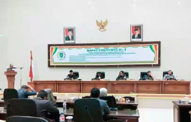 DPRD Inhil Gelar Paripurna Pengesahan Ranperda RPJMD 2013-2018