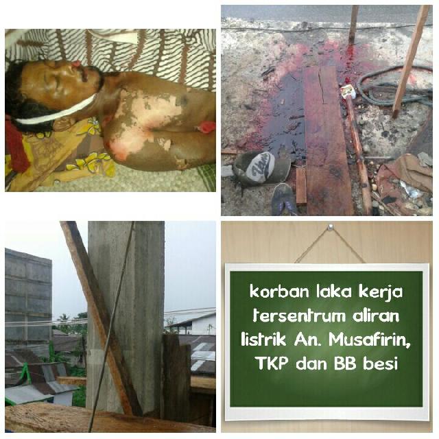 Malang Memang Tidak Berbau, Musa Tewas Kesetrum Listrik