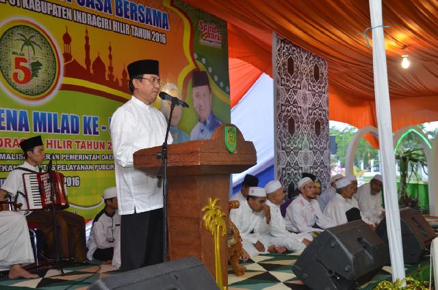 Milad Inhil Ke 51, Bupati Gelar Buka Bersama