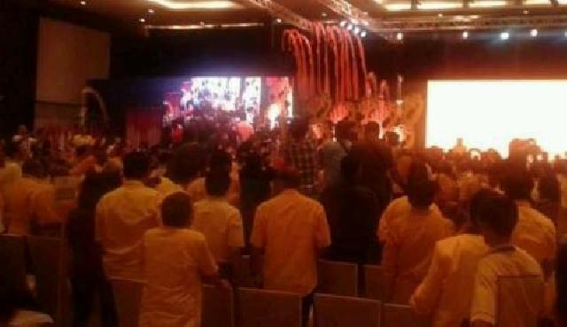 Waduh, Munaslub Golkar Diwarnai Adu Jotos