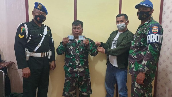 TNI Gadungan Asal Sumbar Ini Ditangkap di Riau